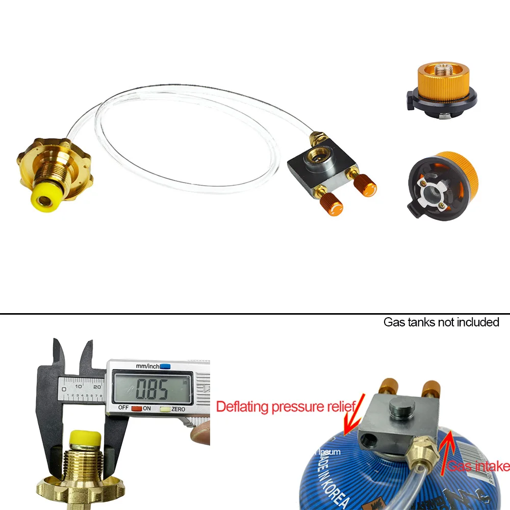 GasTankBleedervalveAdapterGasStoveGasCylinderFillingAdaptor