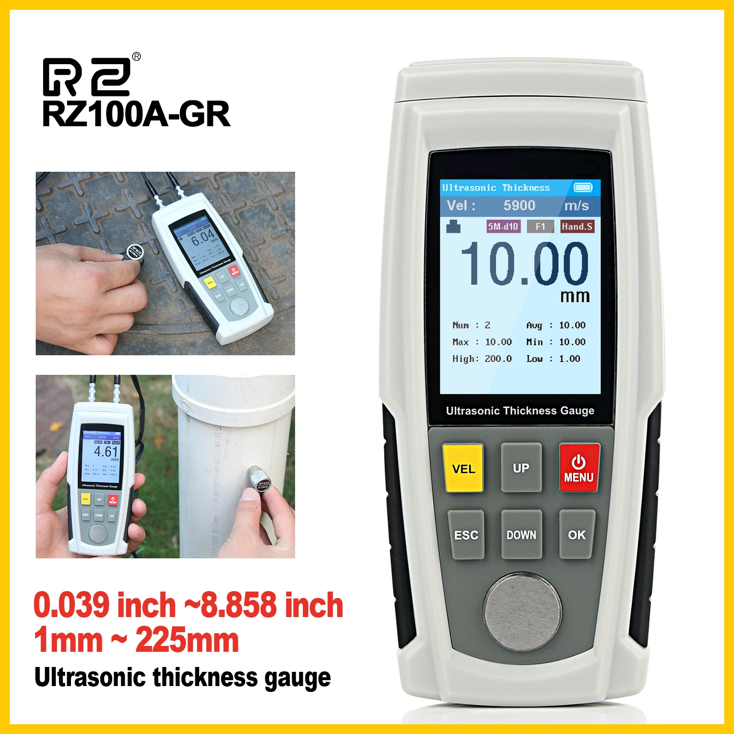 Instrumentos de medição de largura