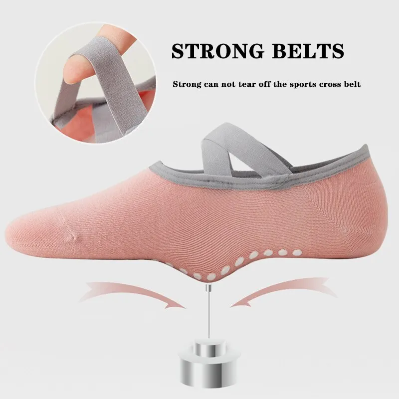 Acquista Calzini da donna antiscivolo per pilates, cinque dita, in silicone, antiscivolo, yoga, traspiranti, da ballo, da donna, fitness, sport, in cotone in Italia a partire da 1.11