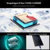ZTE Axon 40 Ultra Space edition 5G Unlocked Smartphone with UDC Tech Snapdragon 8Gen1 6.8" 120Hz AMOLED Screen Dual SIM 18GB+1TB 4