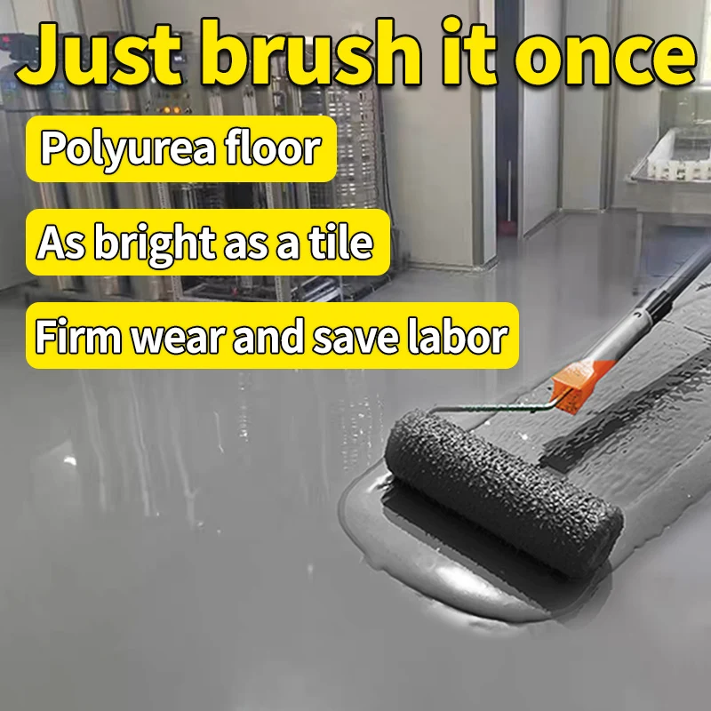 Polyurea floor paint cement floor anti slip wear-resistant outdoor indoor floor tiles color changing glossy paint