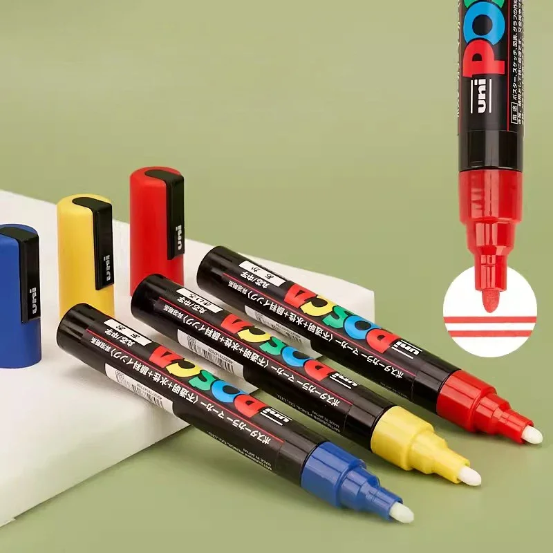 UNI POSCA  Ŀ , PC-1M PC-3M PC-5M , ׷Ƽ Ŀ,  , л 繫 ǰ,  Ʈ