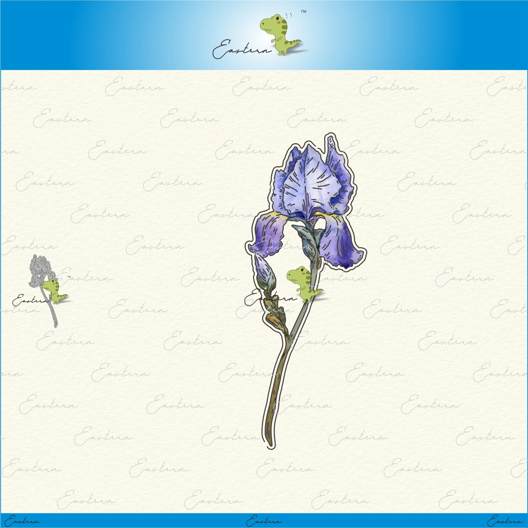 

Indigo Iris Die Set metal cutting dies 2023 new DIY molds Scrapbooking Paper Making die cut crafts Printed Sheet