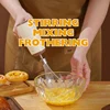 Electric Cordless Hand Whisk，5 Speed Handheld Mixer，Two Whisk Mount Baking Mixer，Wireless & Rechargeable Mixer 3