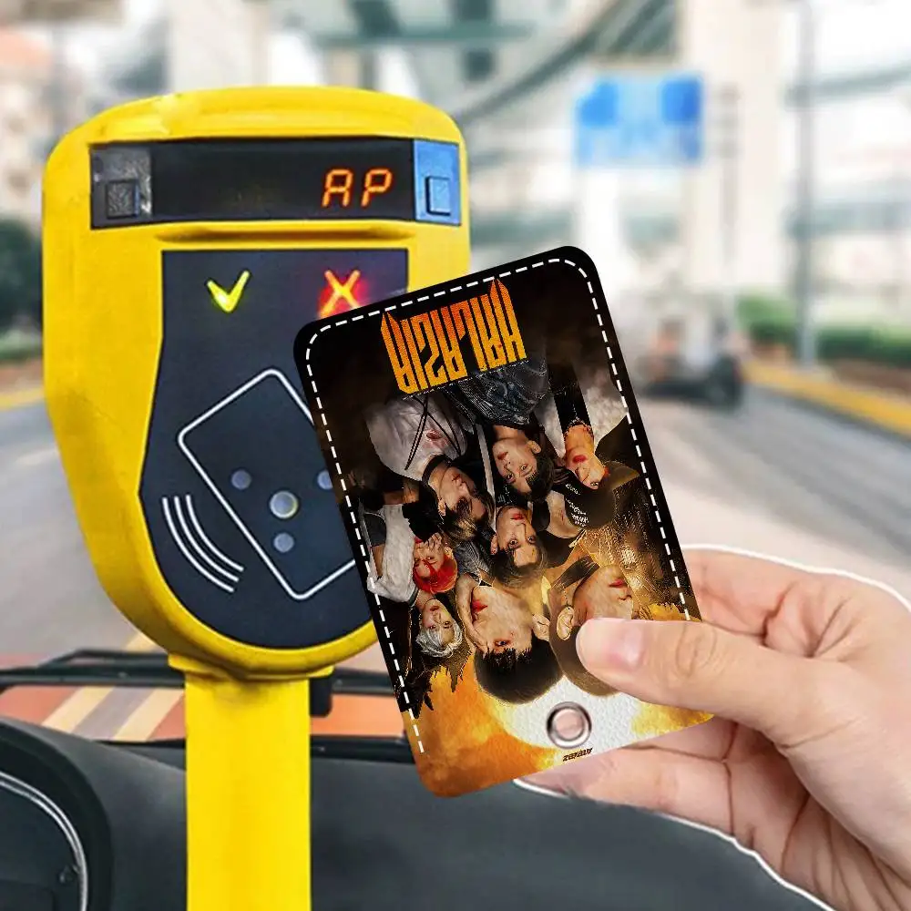 남자 그룹 A-ATEEZ-Z 사무용품 남녀 신용카드 키링 학생증 ID 카드 홀더 자격증 홀더 카드