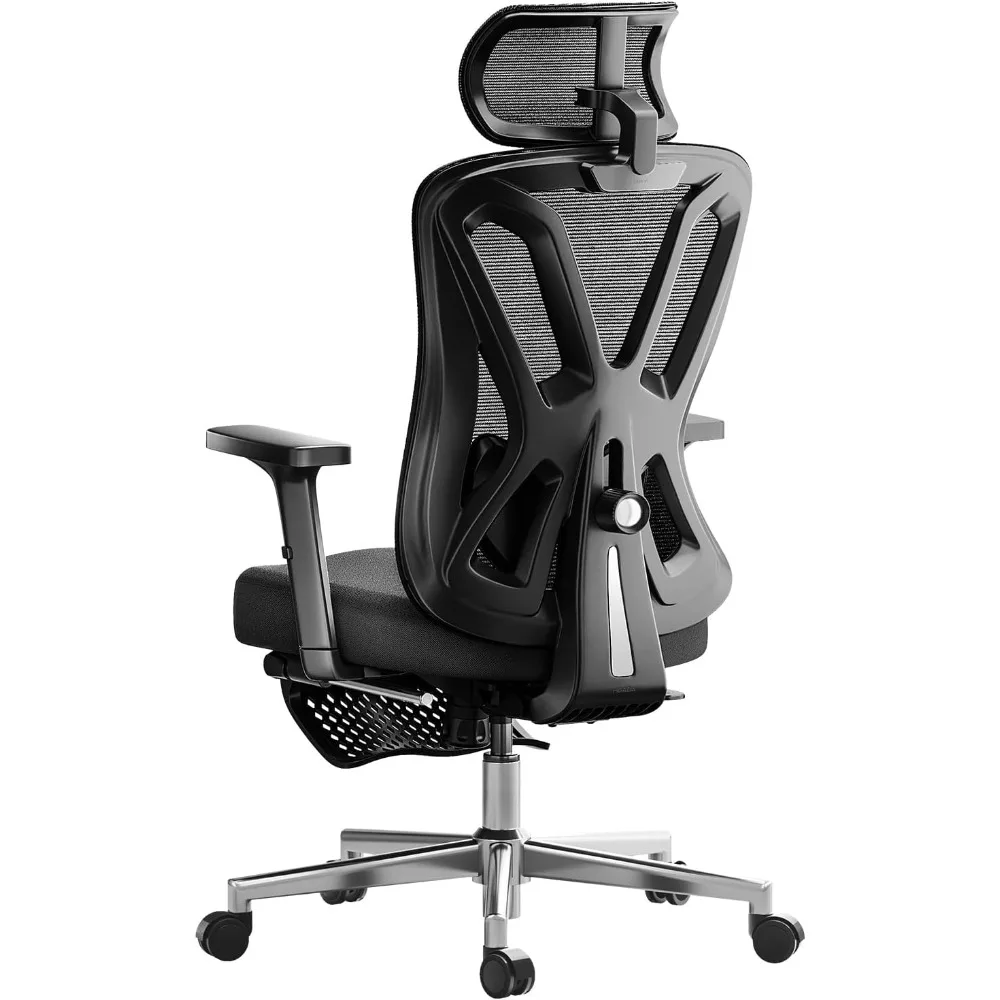 

Эргономичное офисное кресло, настольное кресло с регулируемой поддержкой поясницы и высотой, удобное Сетчатое компьютерное кресло