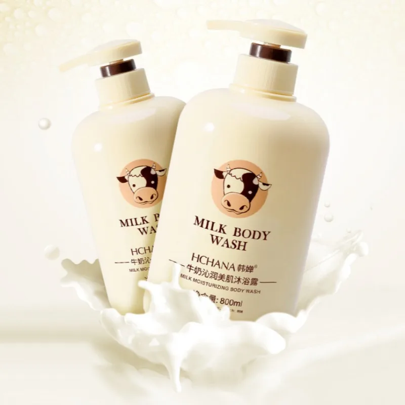 Milk Silky Body Shower Gel Nourishing Whitening Moisturizing Smoothing Firming Fragrance Skin Care Shower Gels Dry Skin