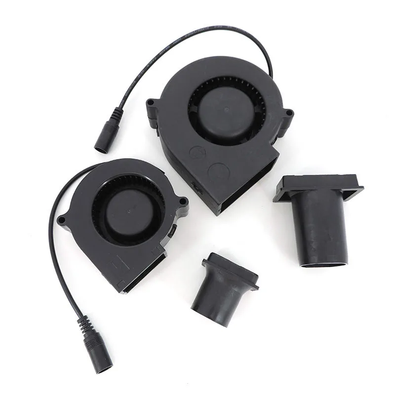7530 9733 5v or 12v DC usb xh2.54 Blower Fan Power Variable Barbecue Cooking Fan Turbo Air Blower Picnic Grill Wood Stove