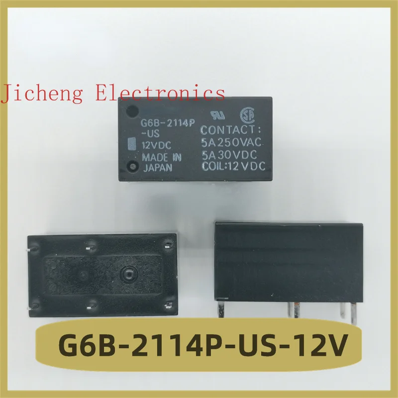 

G6B-2114P-US-12V Relay 12V 6 Pin Brand New