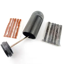 

Portable Bicycle Tire Repair Tools for Car Motorcycle Tyre Tubeless Puncture Repair Rubber Stripes Seals Urgent Quick Repair Set