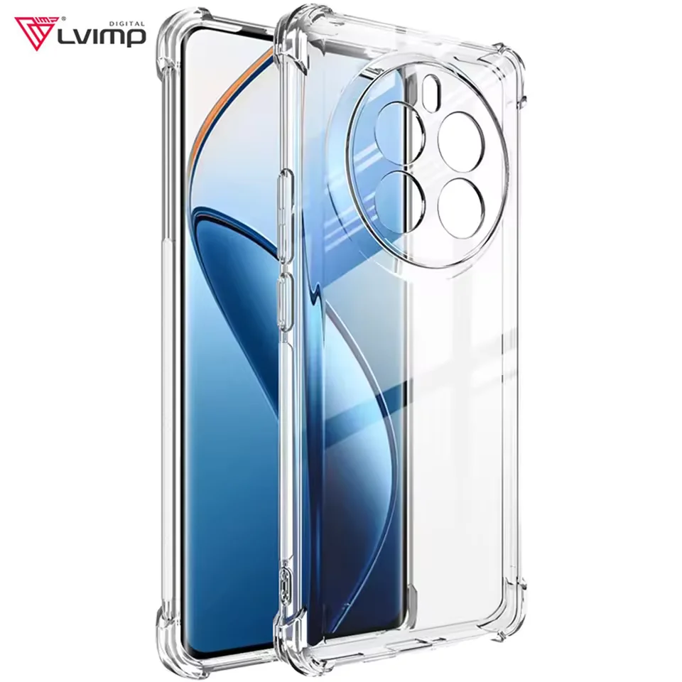 Shockproof Clear Soft Back Phone Case - Durable TPU Cover