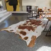 New 140X200Cm Faux Cowhide Rug Carpet For Living Room Bedroom Western Home Decor Faux Fur Cow Print Rugs 1
