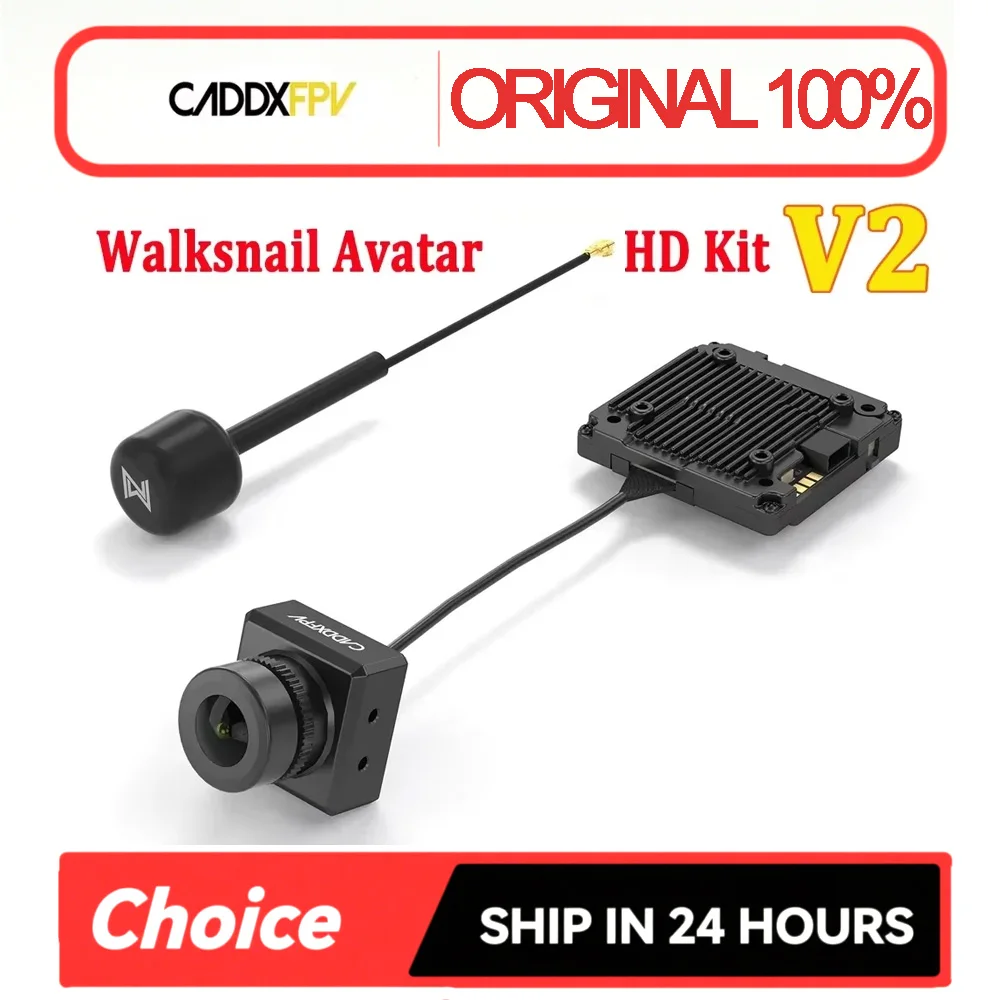Kit FPV Avatar HD V2 32G/8G Caméra V2 VTX V2 - Équipement FPV