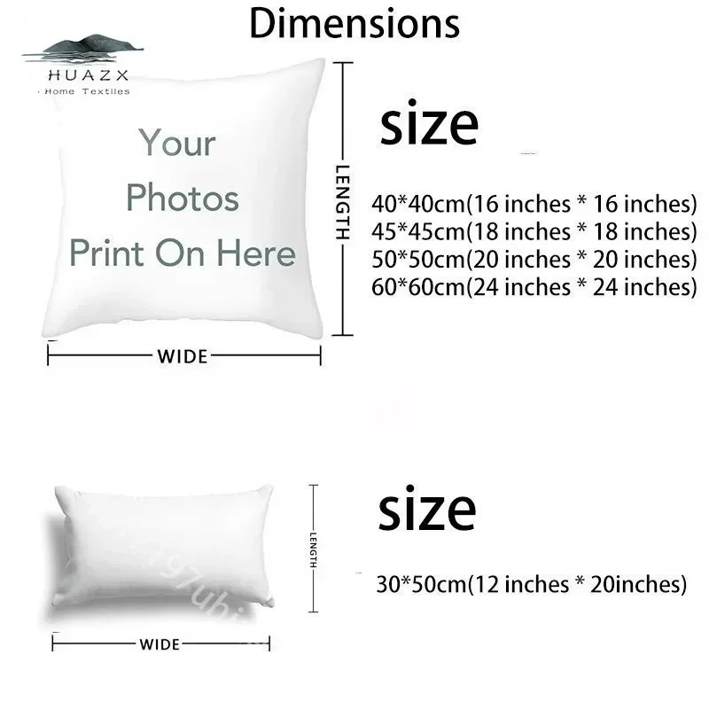 Animal with Name Pillow Case Personalized Pillows Cover Bedroom Kids Wild Party Decoration Pillowcase Birthday Children Gift