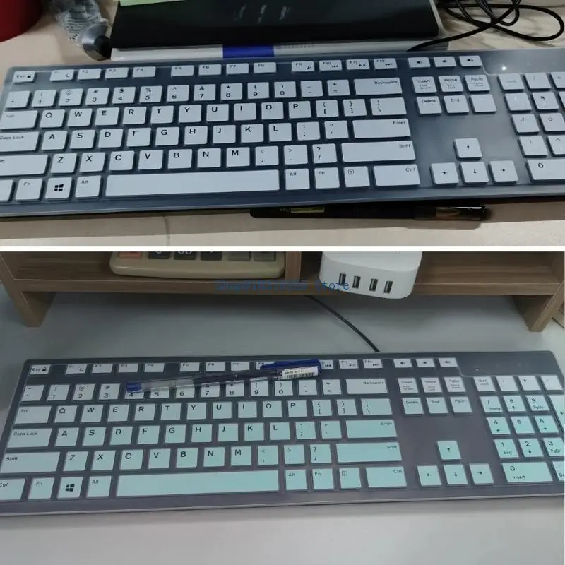 KB216 KM636 3277 투명한 보호 피부 용 노트북 키보드 커버