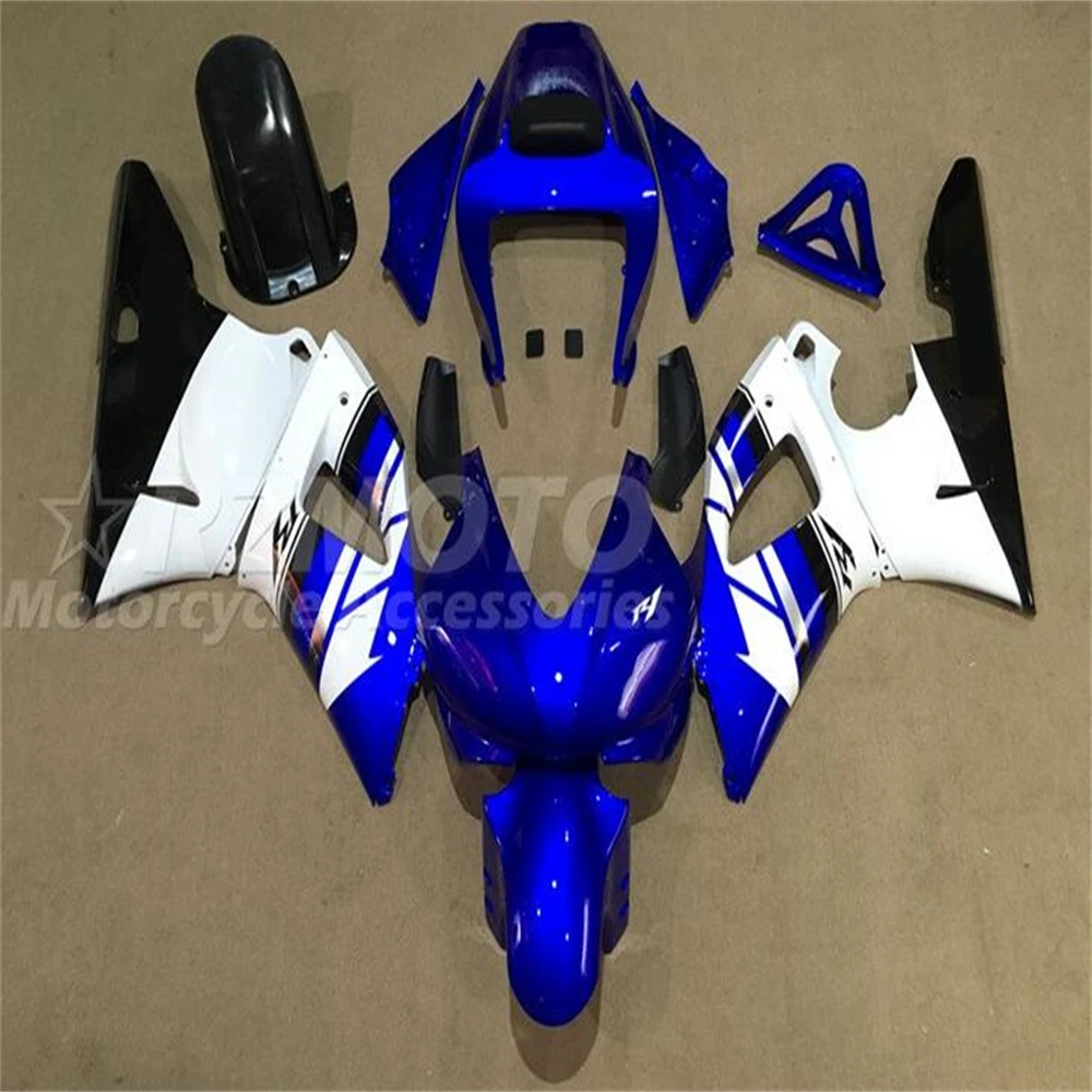 

4Gifts New ABS JP Motorcycle Whole Fairings Kit Fit For YAMAHA YZF- R1 1998 1999 98 99 Bodywork Set Shell Custom Blue White