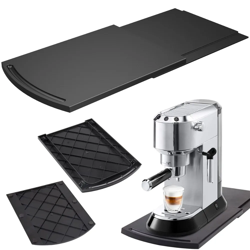 Versatile Movable Toaster Air Fryer Retractable With Wheels Kitchen Accessories Sliding Mat Storage Tray