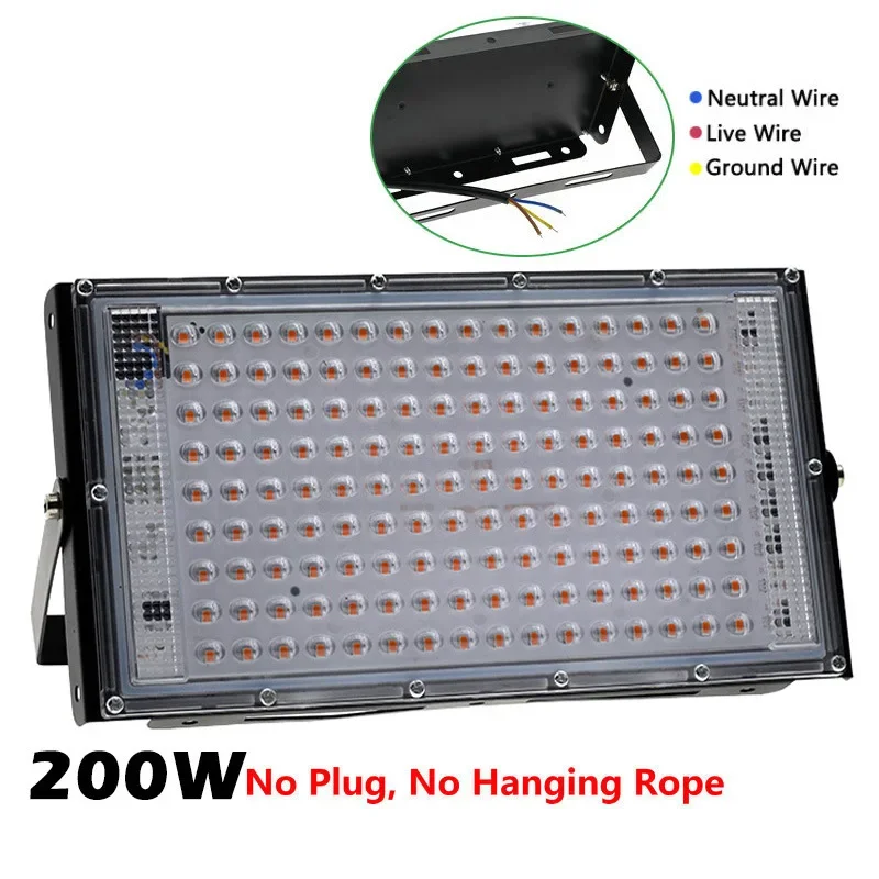 Full Spectrum LED Grow Light with UV for Indoor Plant Cultivation