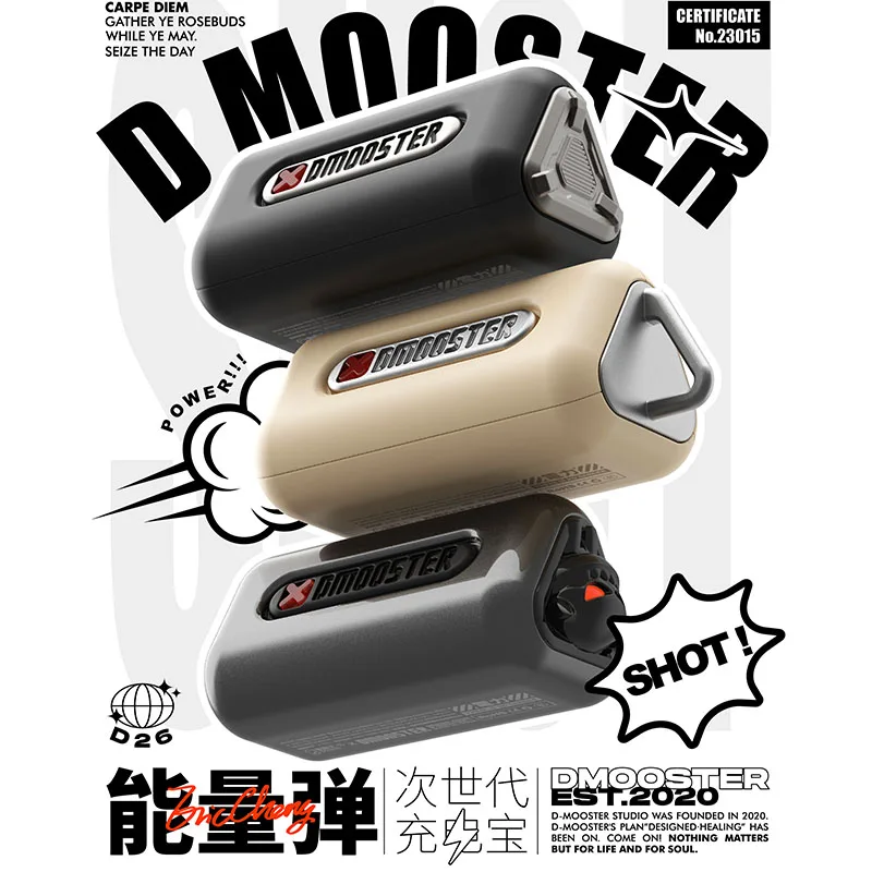 

Мобильный источник питания DMOOSTER D26 6500 мАч, 22,5 Вт, быстрая зарядка, многопортовый литиевый аккумулятор 18650, для походов