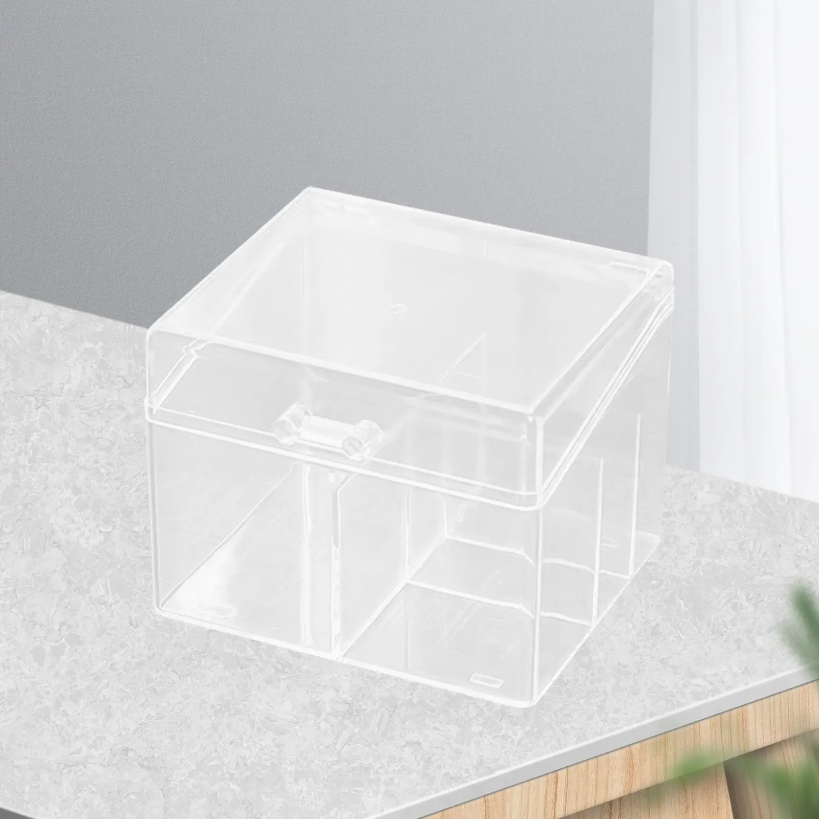 

Storage Box Transparent Card Storage Box for Football Cards Baseball Cards