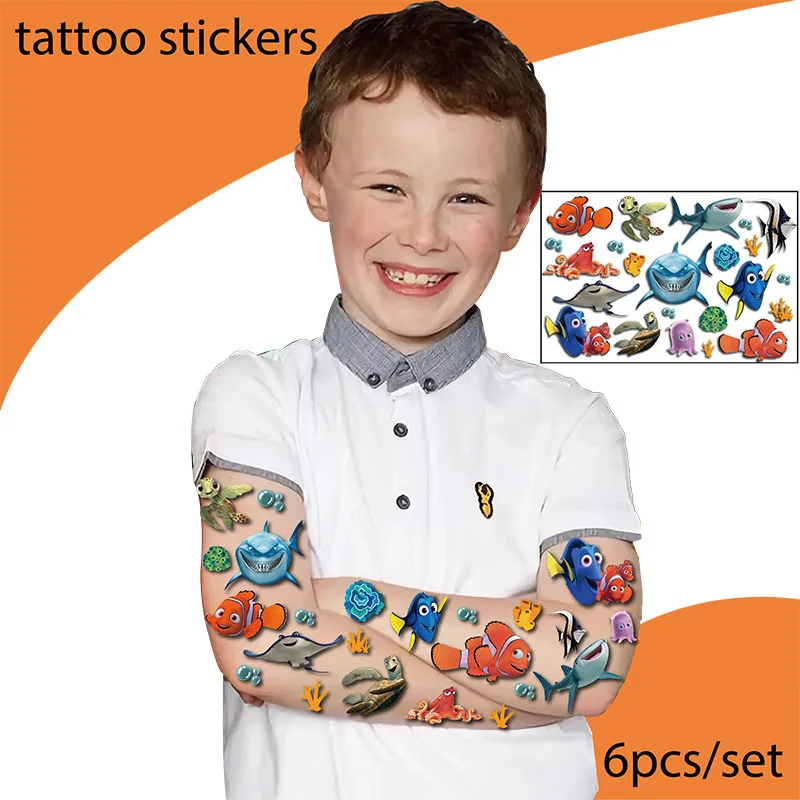 tattoo stickers 6pcs