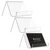 1Pc Business Card Holder Desk Bracket Cards Organizer Office Gift Display Holders 3
