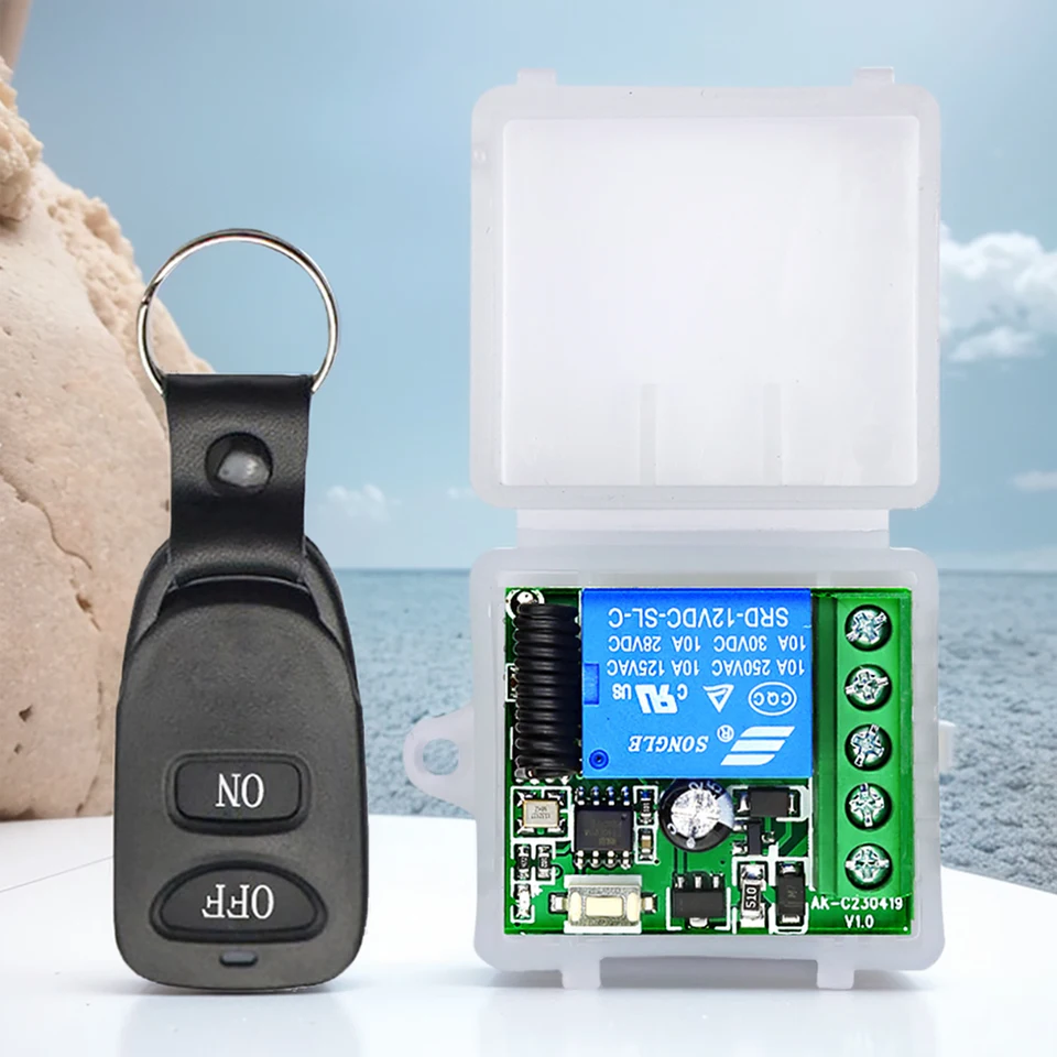 433MHz Wireless Remote Control Switch with Transmitter