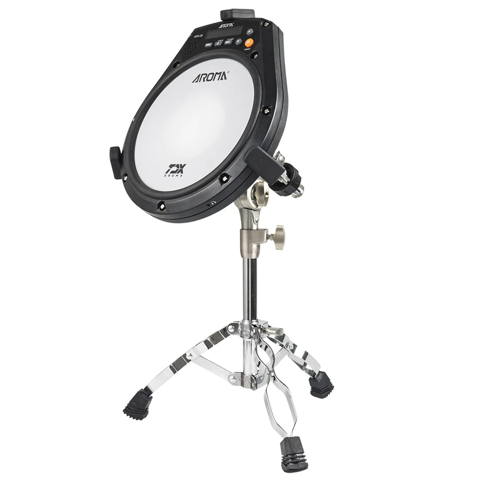 Digital Drum Metronome & Practice Pad - LED Display, Tap Tempo, With Headphone Jack For Quiet Practice