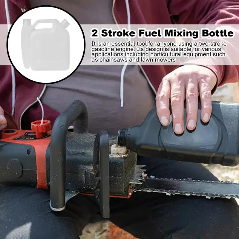 

Additive Bottle Motor Oil Can Oil Mix Bottle Measuring Oil Trimmers Practical For Chain Saw Brush Cutter Engines Brush Cutters