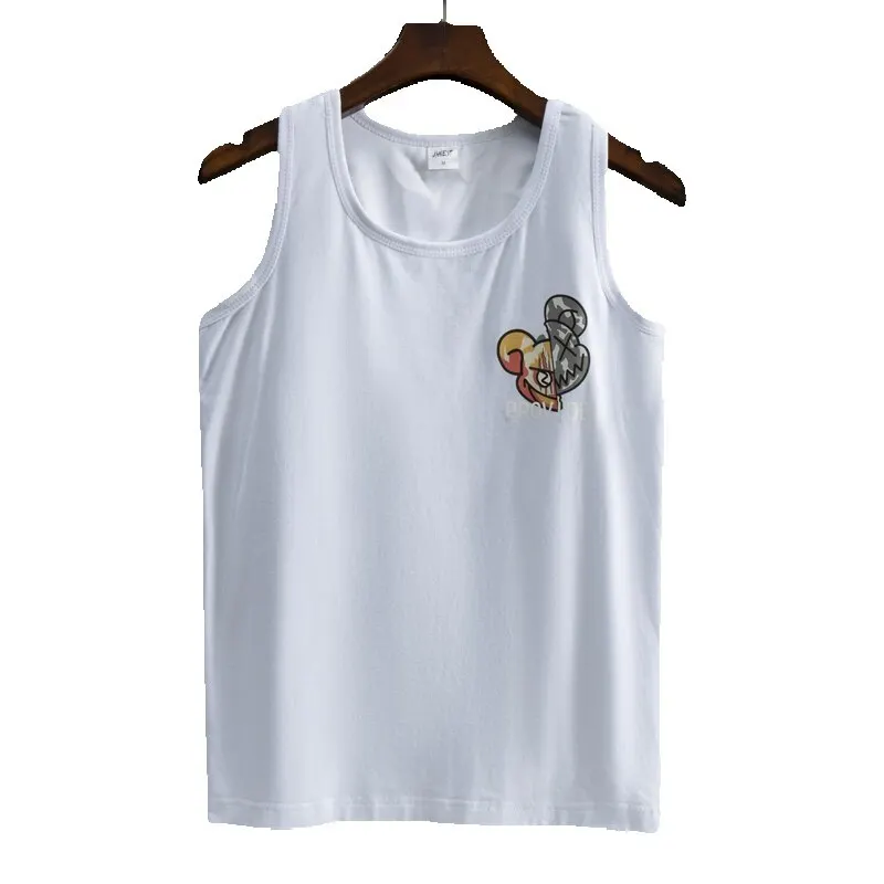 귀여운 곰 디자인 타이트 원사 가슴 바인더 싱글릿 3 행 버클 유방 바인더 탱크 탑 톰보이, 플러스 사이즈 가능 