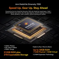 【World premiere】Blackview Oscal TANK 1 Rugged SmartPhone 5G MediaTek Dimensity 7050 20000mAh 6.78" 2.4K 120Hz Display NFC 64MP - Image 4