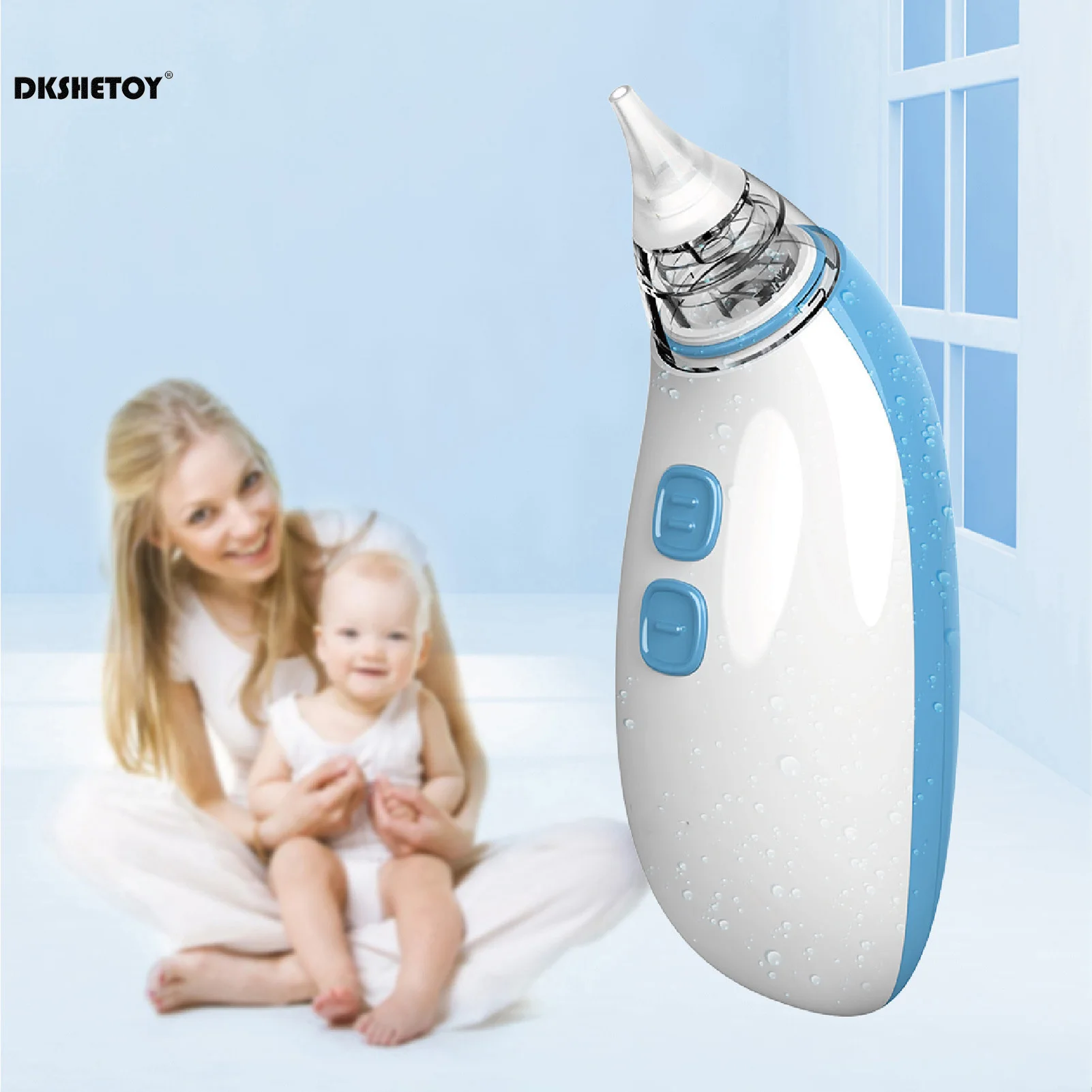 waterpulse Nasal Aspirator for baby Electric Nose Cleaner Silicone vacuum suction Infants Newborn Obstruction Rhinitis care