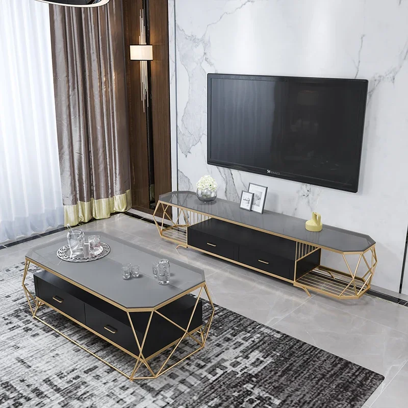 

Modern Display Tv Stands Entertainment Living Room Nordic Tv Table Designer Storage Portable Organizer Muebles Home Furniture