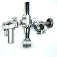 15cm Shaft Part For Welding Positioner Table Tube Welder Torch Holder TIG MIG Gun Support With V Clamp 1