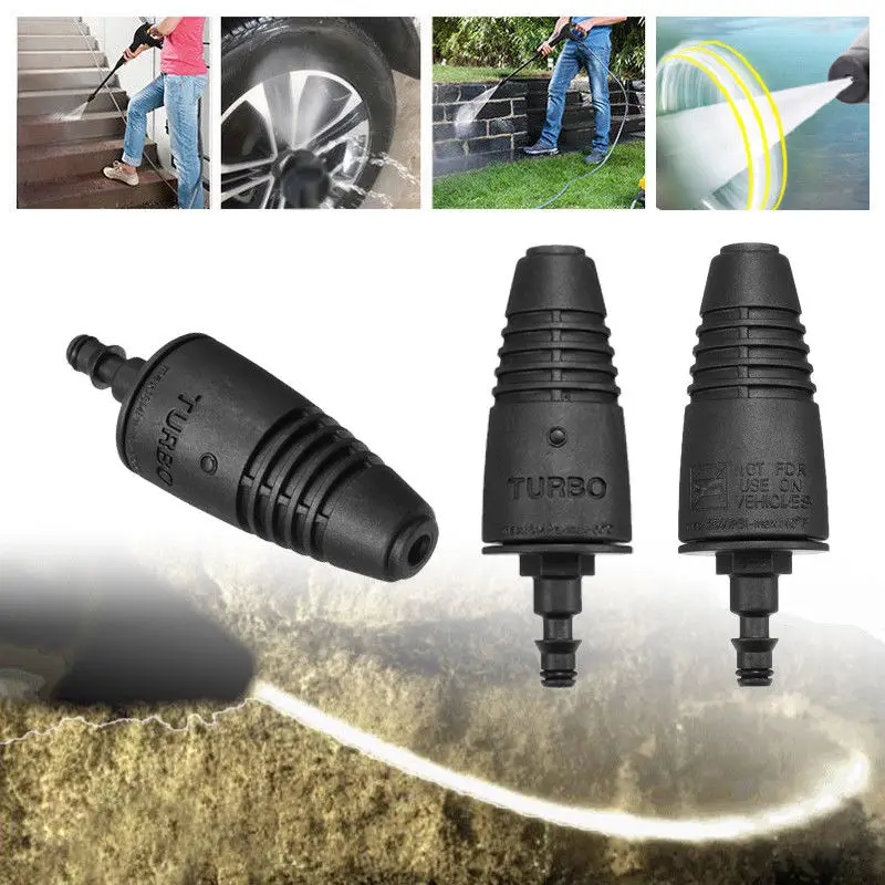 

Pressure Washer Rotating Turbo Head Nozzle Spray Quick Realse Connector For Karcher LAVOR COMET Garden Power Tool Accessories