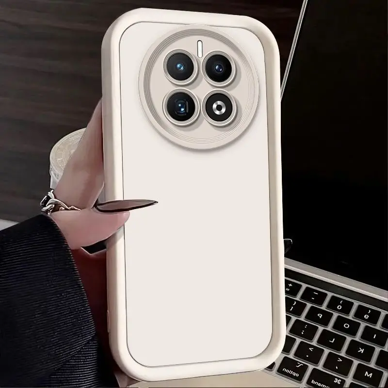 Luxury Soft Matte Silicone Back Cover Phone Case