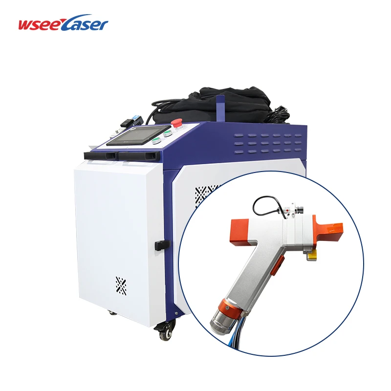 

1000W Laser Cleaner 1500W 2000W Continuous Metal Rust Removal Fiber Handheld Laser Cleaning Machine