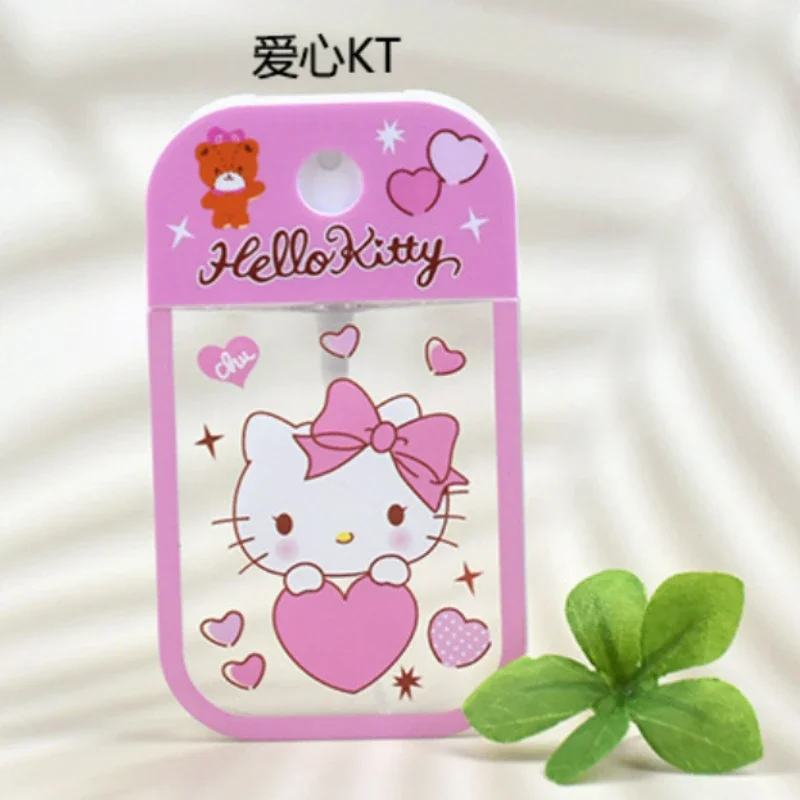 

50ml Sanrios Spray Bottle Cartoon Hellokittys Melodys Kuromis Perfume Sprayer Cosmetic Spray Empty Reusable Kawaii Travel Bottle