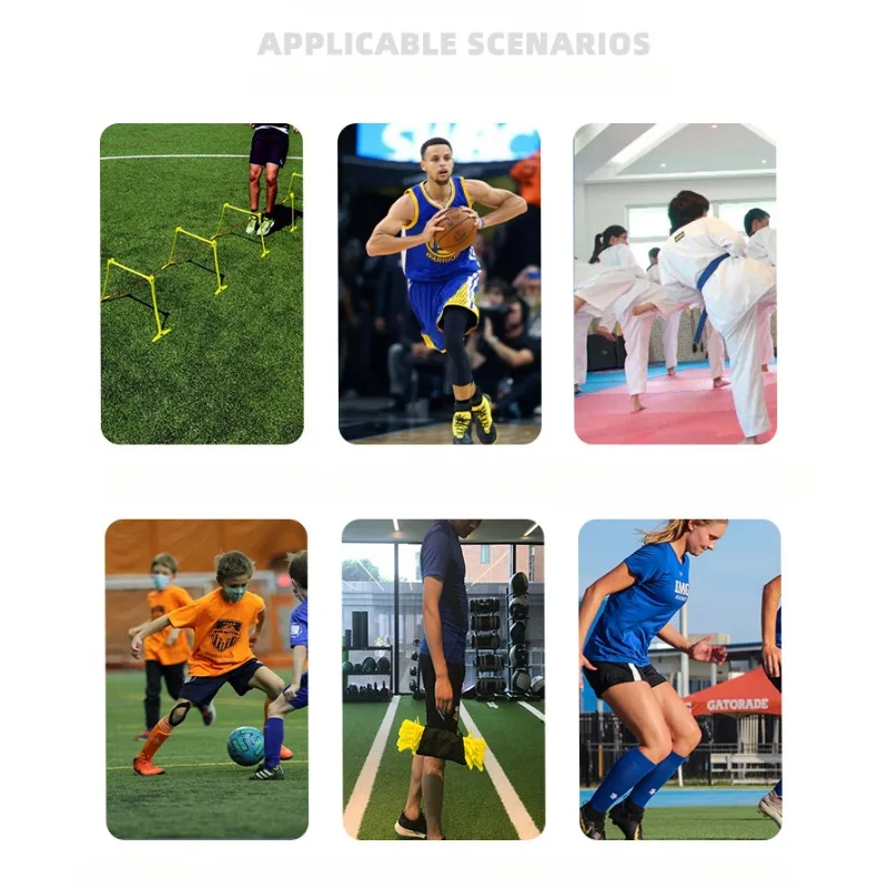 Collapsible Hurdle for Football Speed Training 4PC