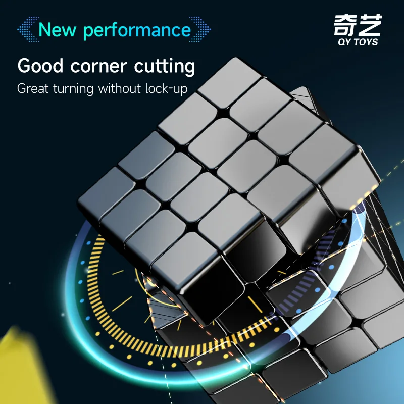 QiYi M Pro Magnetic 4x4x4 Magic Cube Professional 4x4 Speed Puzzle Children's Fidget Toys