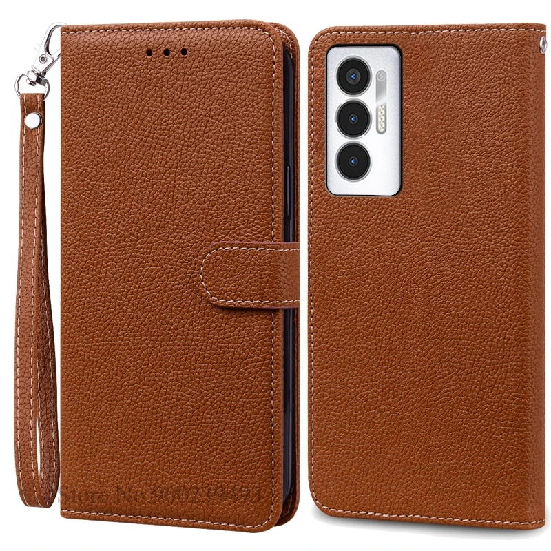 Premium Wallet Leather Flip Cover - Elegant Phone Case with Bumper Protection