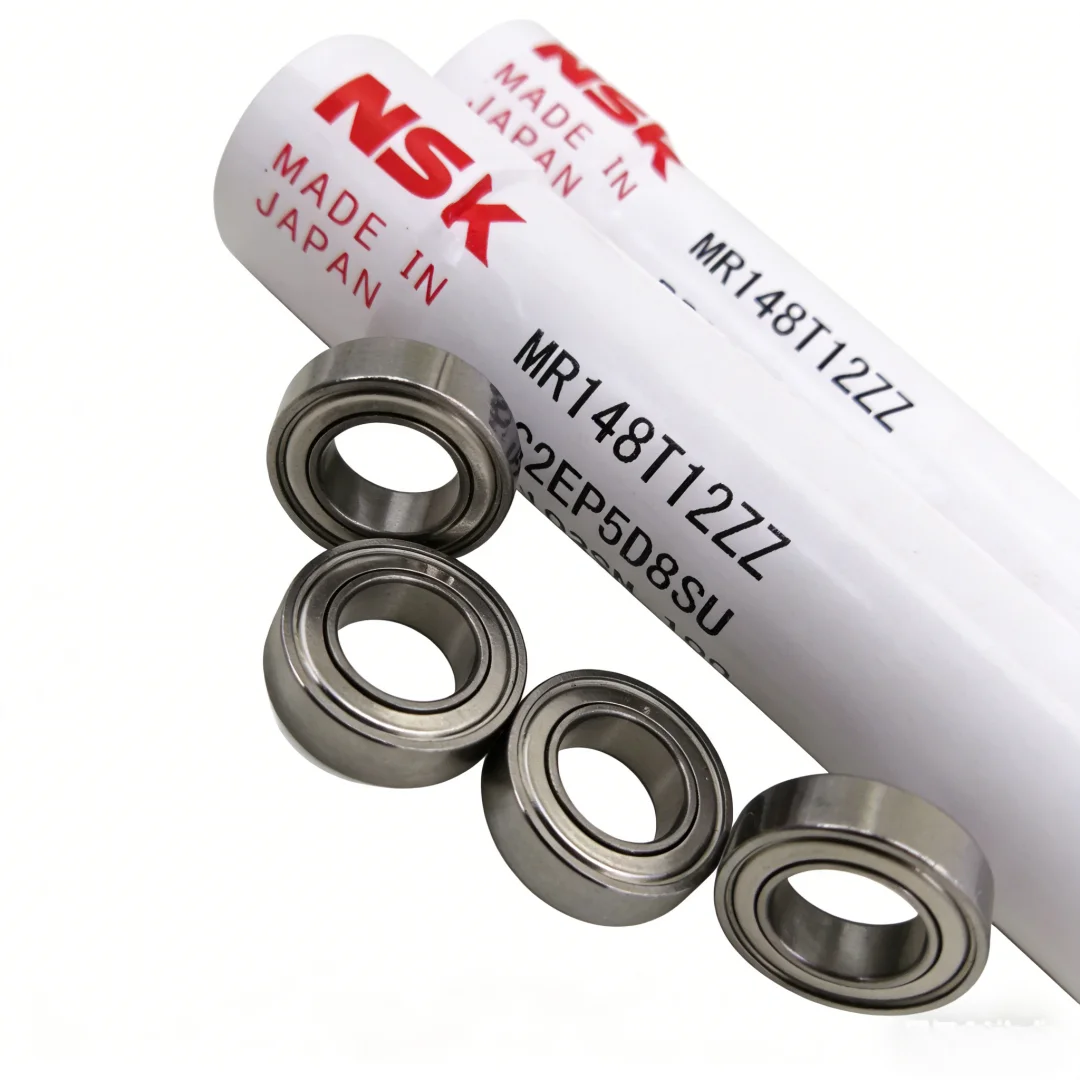 20pcs/100pcs NSK 오리지널 MR148ZZ 소형 볼 베어링 8x14x4mm L-1480ZZ 정밀 기계용 로우 프로파일