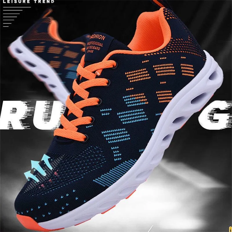 Cheap Summer Men's Running Shoes Sneaker Lightweight Walking Mens Sneakers Breathable Mesh Sport Shoes Male Athletic Trainers