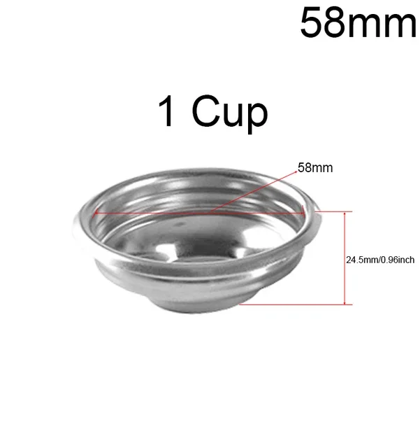 58mm 1Cup Basket