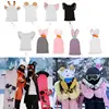Ski Helmet Cover Funny Single Board Double Board Warm Ski Helmet Cover Personality Cover Unicorn Rabbit Ear Giraffe Lovely Goat 3