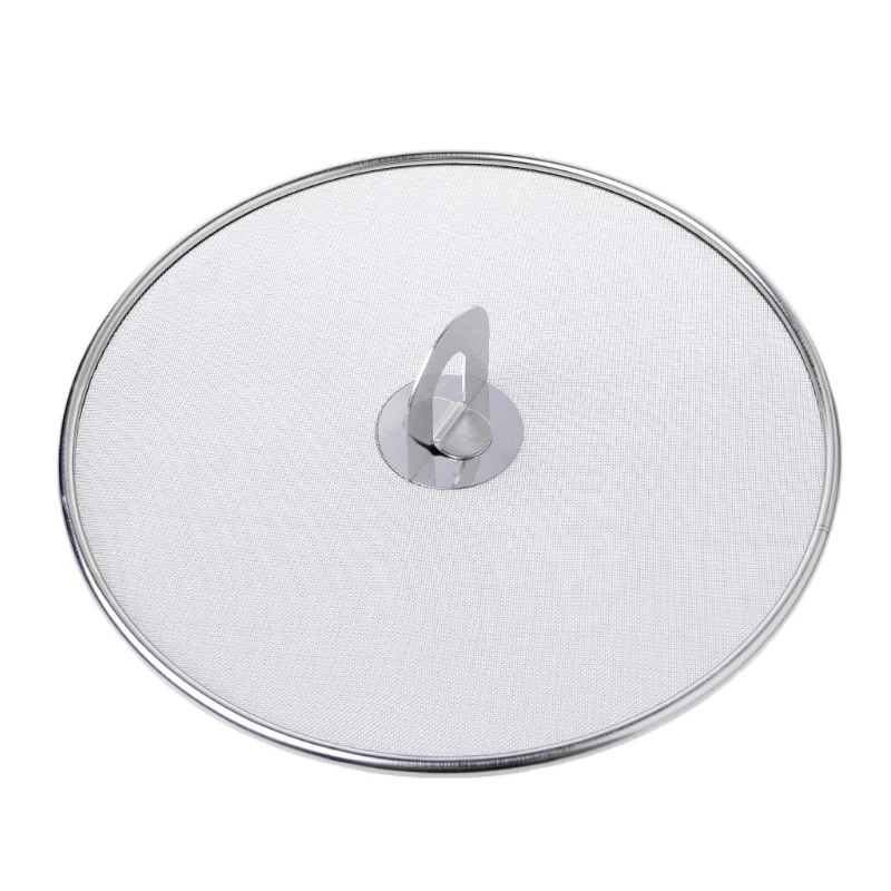 Description Picture 3 of itemStainless Steel Cover Lid Oil Proofing Frying Pan Splatter Screen Spill Proof