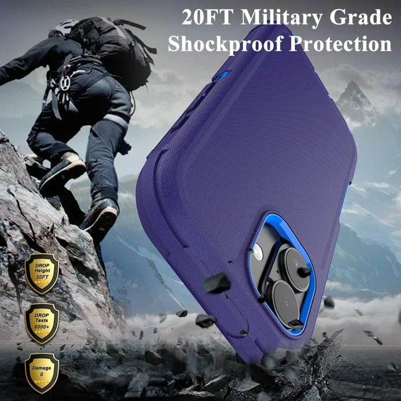 Ultimate Military Grade Full Body Protection Rugged Shockproof Dustproof Phone Case