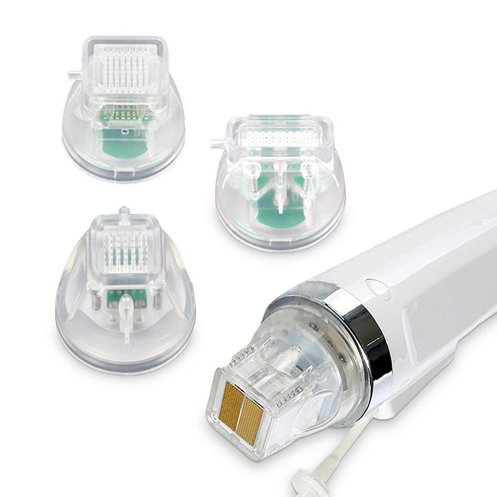 Non-insulated 4 Tips RF Cartridges 10/25/64 pins and Nano For Microneedle Fractional RF Radio Frequency Machine,microneedling needle cartridge,microneedling cartridge,rf microneedle machine