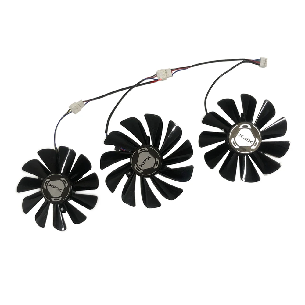 3 Pz/Set Cf1010U12S, Ventola Della Scheda Video Grafica, Dispositivo Di Raffreddamento Gpu Vga, Per Xfx Rx 5700 Xt Rx 5700Xt Rx5700Xt