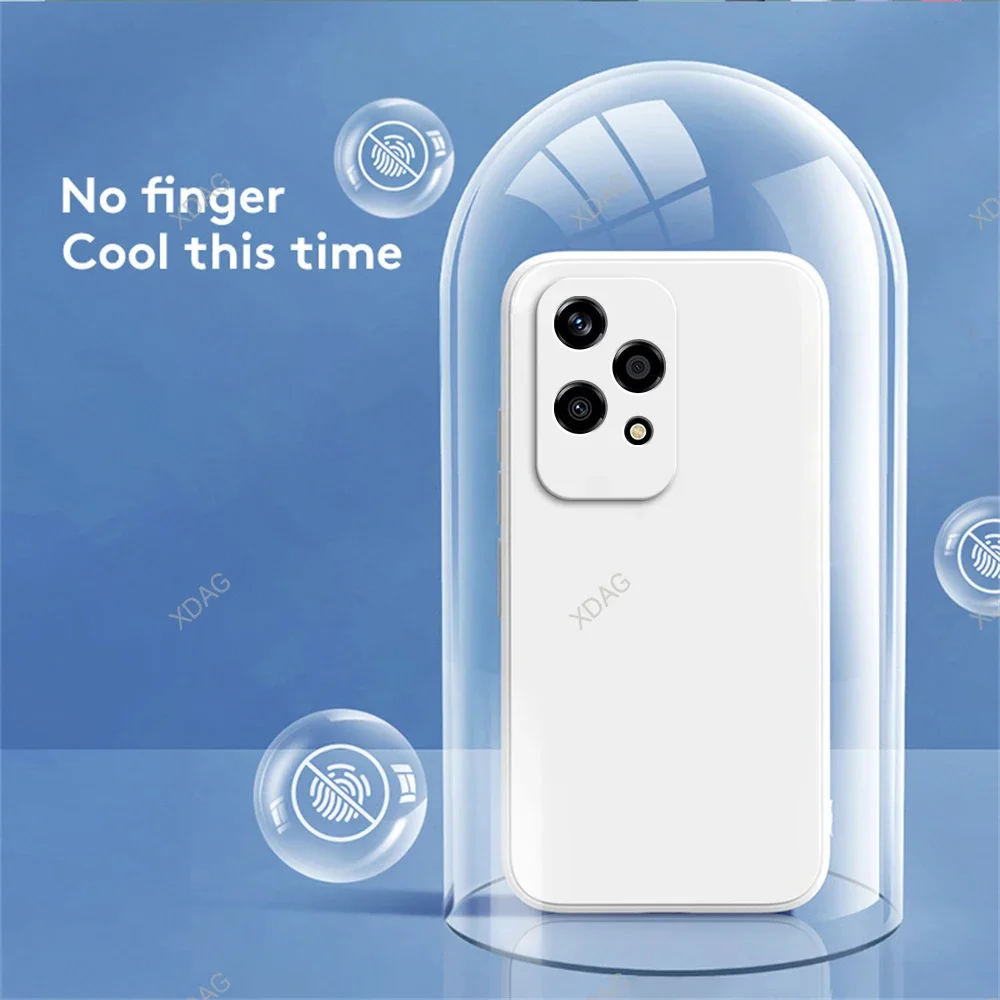 Premium Liquid Silicone Shockproof Back Cover with Lens Protection